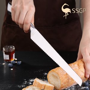 독일SSGP 브레드나이프 칼 420스테인레스 바게트 나이프 주방칼 빵칼