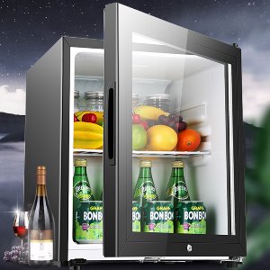 SAST-50L 투명도어 냉장고 와인셀러 미니 다용도 인테리어 냉장고